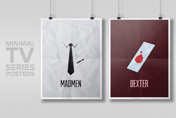 Minimal TV Series Posters